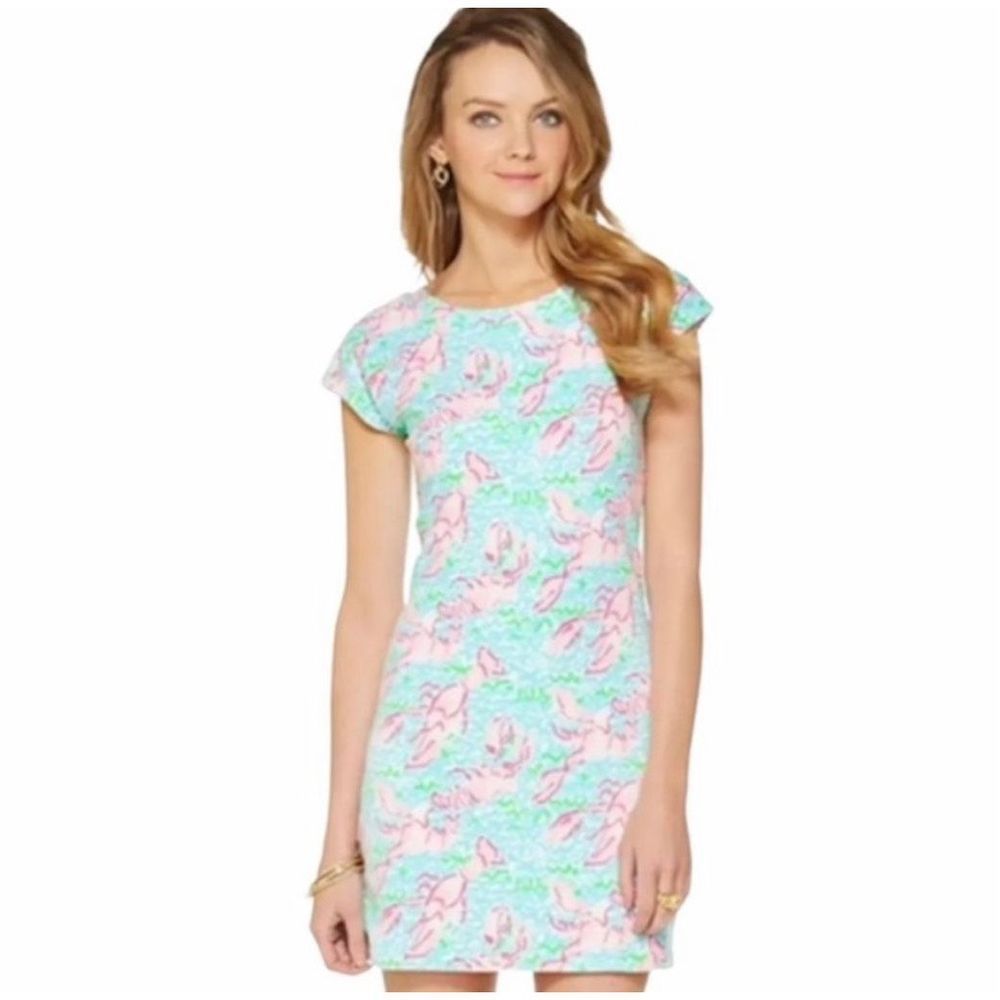 Lilly Pulitzer Lobstah Roll Westerly Lobster Print Mini Size XS